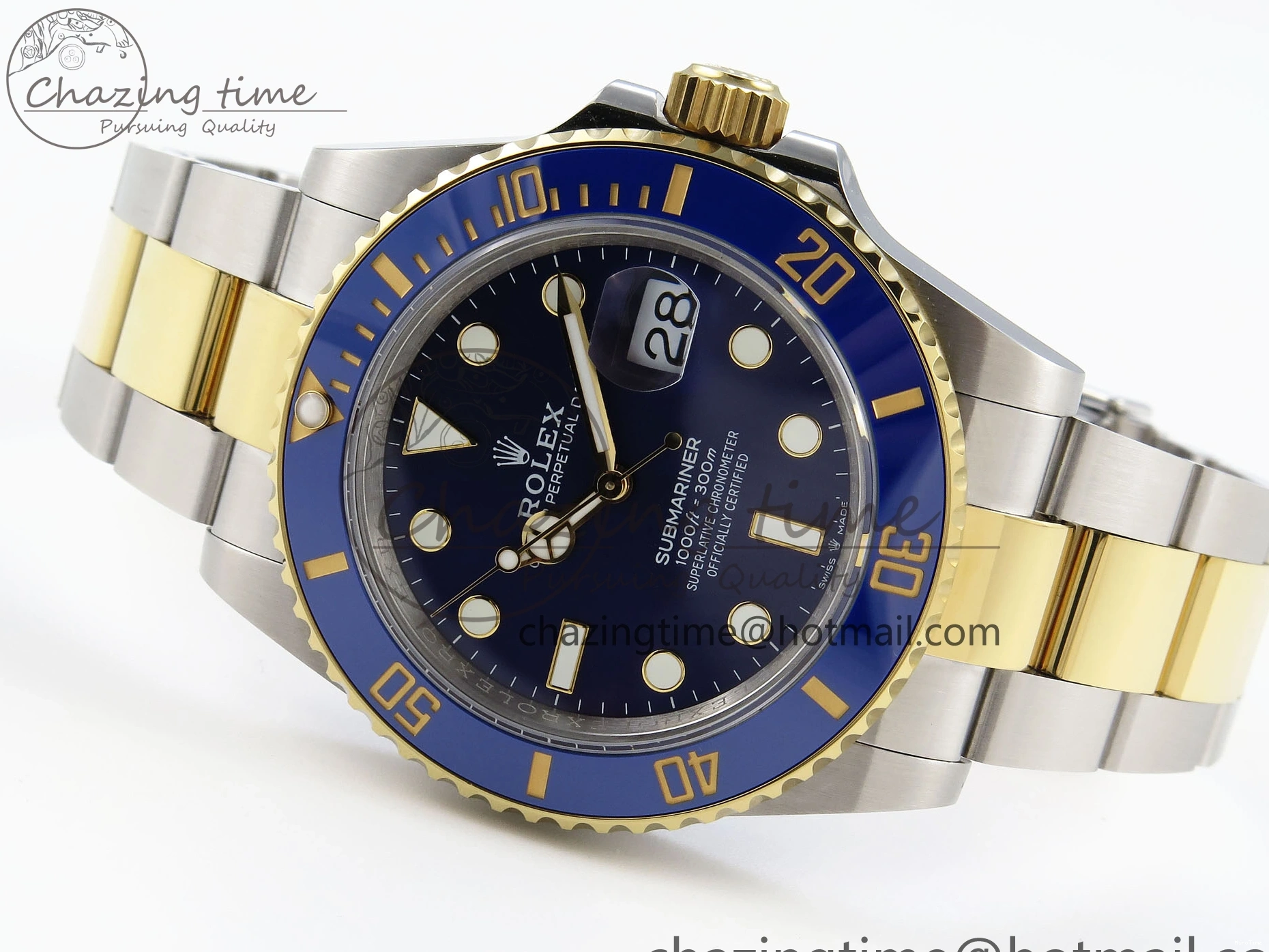 MiroTime 0601 SUBMARINER 41MM 126613 LB SS YG BLUE CERAMIC 904L STEEL GMF 1:1 BEST EDITION VR Unisex 1794